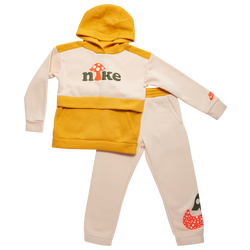 Boys' Toddler - Nike Forest Foragers Pullover Set - White/Tan