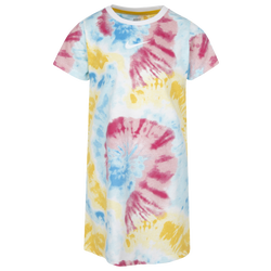 Girls' Preschool - Nike Tie Dye T-Shirt Dress - White/Multi