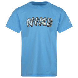 Boys' Preschool - Nike Tie Dye T-Shirt - Baltic Blue/Black