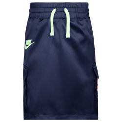 Girls' Preschool - Nike Woven Cargo Skirt - Black/White