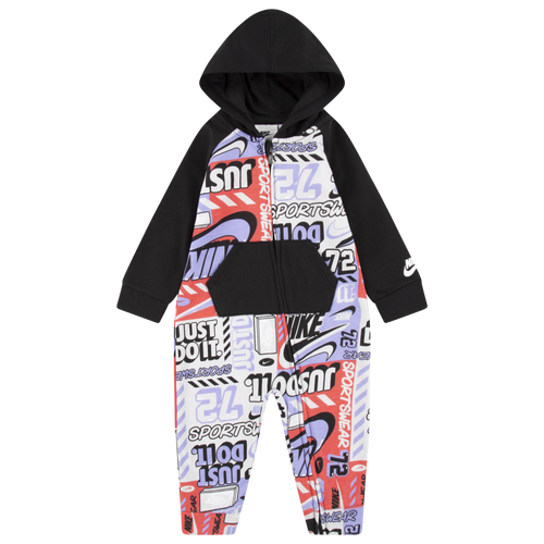 

Boys Infant Nike Nike Cool After School Coverall - Boys' Infant Black/White Size 12MO