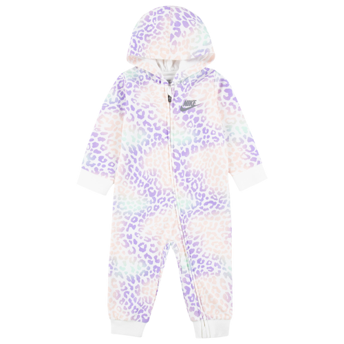 

Girls Infant Nike Nike Spot On Coverall - Girls' Infant Sail/Grey Size 12MO
