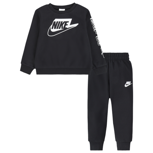 - Nike Seasonal Lightweight Fleece Set - White/Black