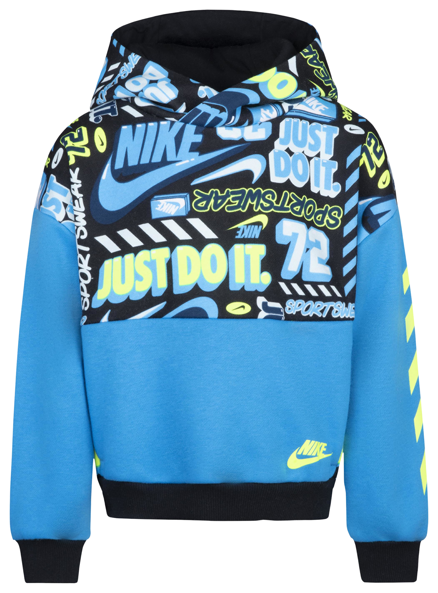 Nike NSW AOP Fleece Hoodie Kids Foot Locker