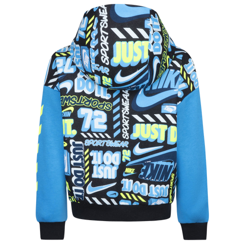 Nike NSW AOP Fleece Hoodie Kids Foot Locker