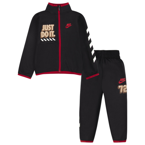 

Boys Nike Nike NSW Tricot Set - Boys' Toddler Tan/Black Size 3T