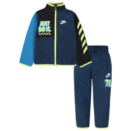 

Boys Nike Nike NSW Tricot Set - Boys' Toddler Blue/Black Size 2T