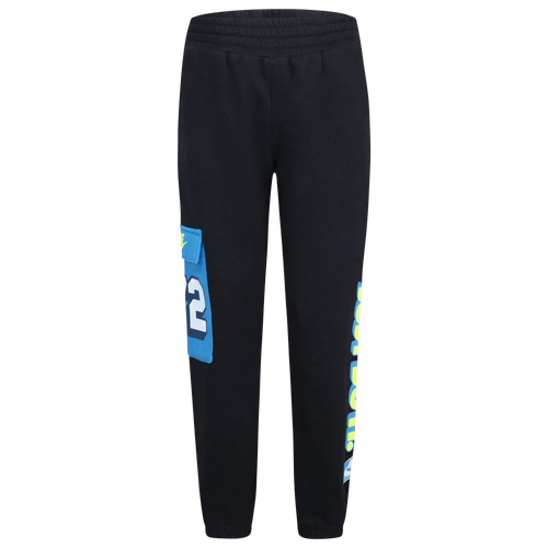 

Boys Preschool Nike Nike Cool After School Fleece Pants - Boys' Preschool Black/Blue Size 5