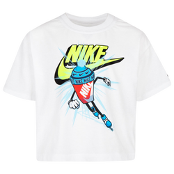 Girls' Preschool - Nike Speed Skater Top - Volt/White