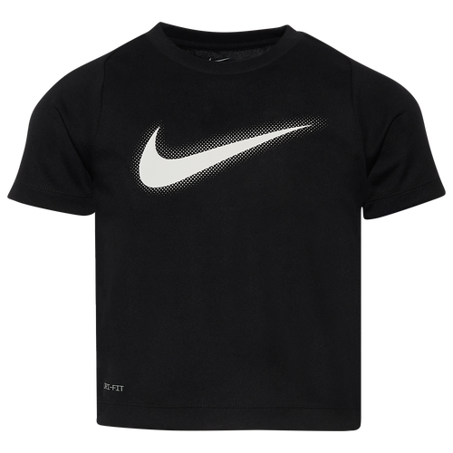 

Nike Boys Nike Dri-FIT ADP HBR Top - Boys' Grade School Black/White Size 7