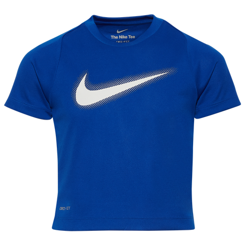 

Nike Boys Nike Dri-FIT ADP HBR Top - Boys' Grade School Game Royal/White Size 7