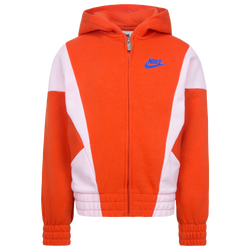 Girls' Preschool - Nike XO Swoosh Full-Zip Hoodie - Red/Blue