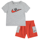 Grey/Red