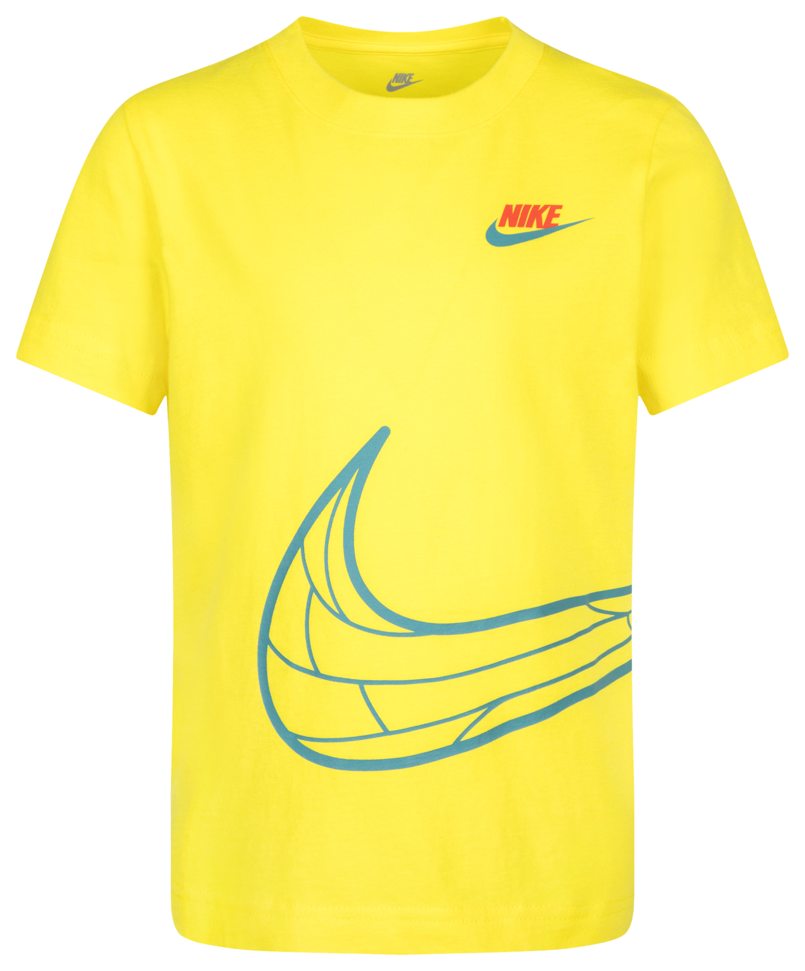 yellow nike shirt boys