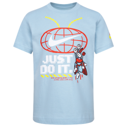 Boys' Preschool - Nike Bug Game Start Short Sleeve T-Shirt - Teal/White