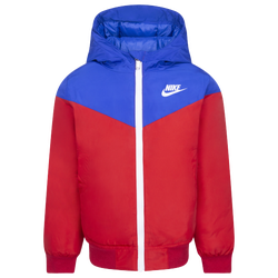 Boys' Preschool - Nike Windrunner Insulated Jacket - Blue/Blue