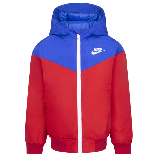 

Boys Preschool Nike Nike Windrunner Insulated Jacket - Boys' Preschool Blue/Blue Size 4