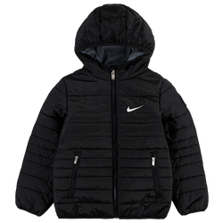 Boys' Preschool - Nike Mid Weight Fill Jacket - Black/Black