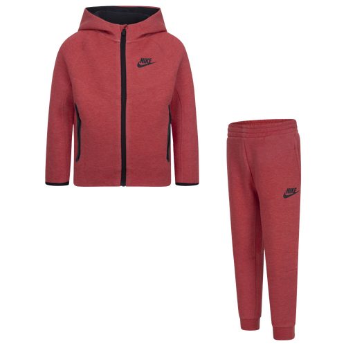 

Boys Preschool Nike Nike NKN Tech Fleece Set - Boys' Preschool Light University/Black Size 4