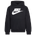 Nike NSW Club HBR Pullover Hoodie - Boys' Preschool Black/Black