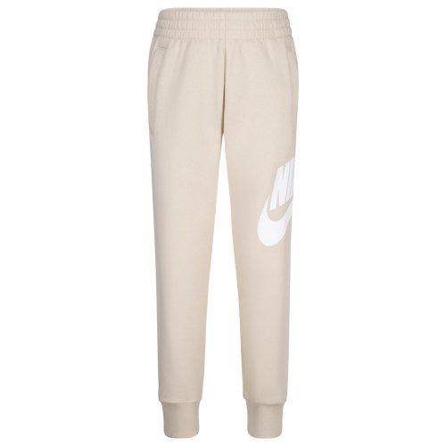 Shop Nike Boys Preschool   Club Hbr Joggers In Sanddrift/white