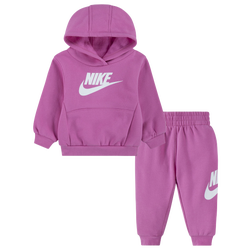 Boys' Infant - Nike Club Fleece Set - Playful Pink/White