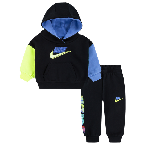 

Nike Boys Nike NDW Best Foot Forward Pullover Set - Boys' Infant Black/Black Size 12MO