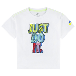 Boys' Toddler - Nike Just Do It Sole T-Shirt - White/White