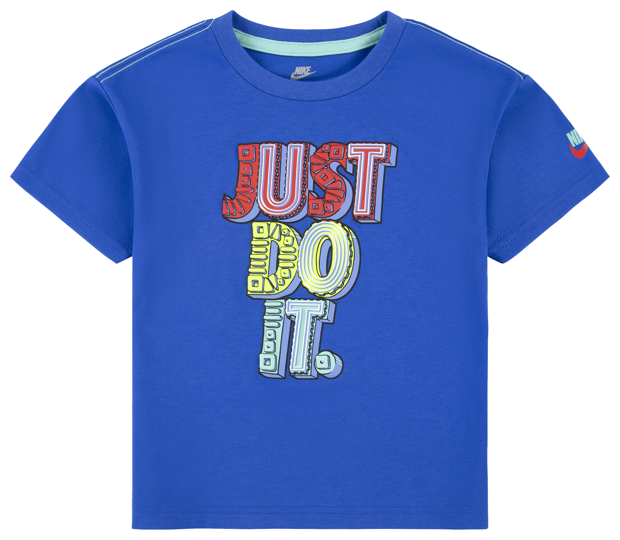 boys blue nike shirt