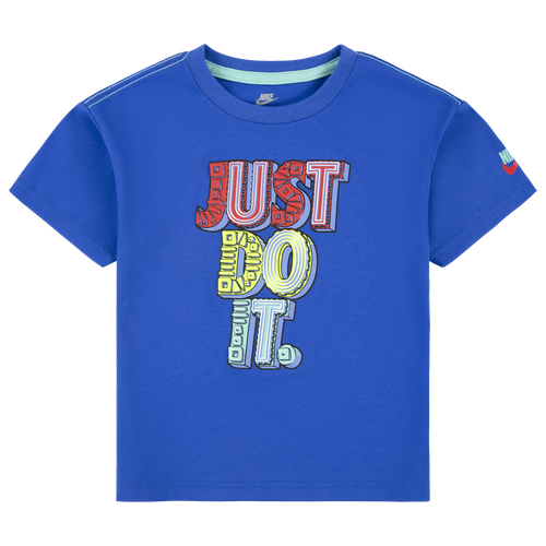 

Boys Nike Nike Just Do It Sole T-Shirt - Boys' Toddler Game Royal/Game Royal Size 2T