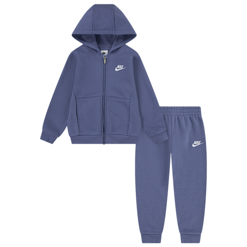 Nike NSW LBR Club Fleece Full-Zip Set - Nike World Indigo