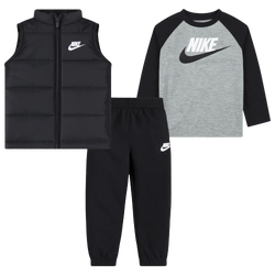 Boys' Toddler - Nike NSW Solid Vest Set - Black/Grey