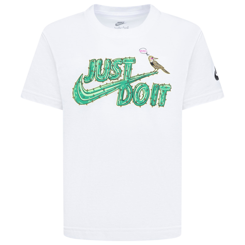 

Boys Preschool Nike Nike Graphic Icon T-Shirt - Boys' Preschool White/White Size 4