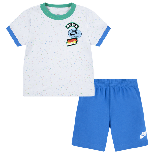 

Boys Nike Nike NSW Solid Knit Shorts Set - Boys' Toddler Light Photo Blue/Blue Size 4T