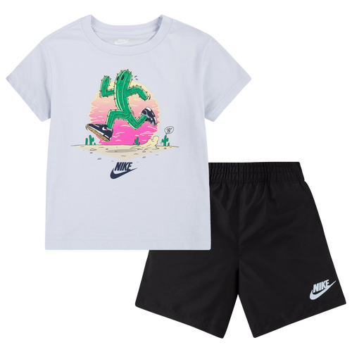 

Boys Nike Nike Grow For It Shorts Set - Boys' Toddler Black/Black Size 2T
