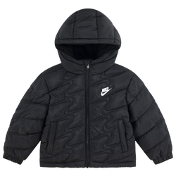 Boys' Preschool - Nike Swoosh Quilt Puffer Jacket - Black