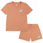 Apricot/White