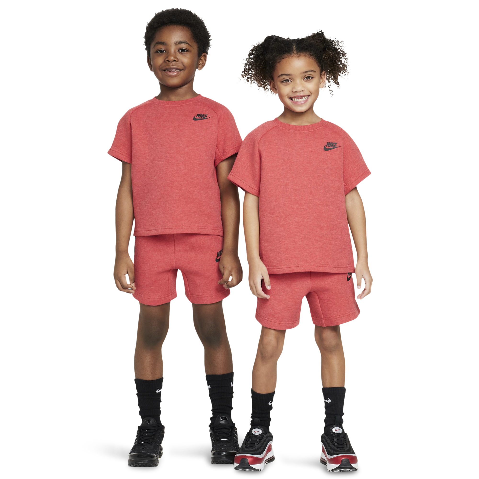 Nike Tech Fleece T-Shirt And Shorts Set - Boys' Preschool | Kids