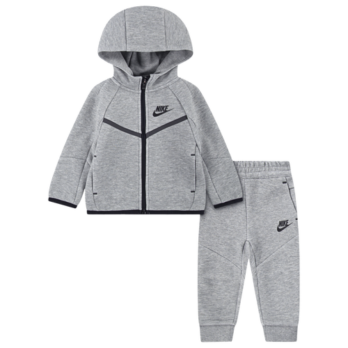 Nike Boys Infant   Tech Fleece Full-zip Set In Gray