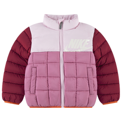 Girls' Toddler - Nike Colorblock Futura Puffer - Magic Flamingo/Pink