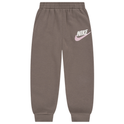Girls' Preschool - Nike Club Chenille Joggers - Sweet Beet/Mink Brown