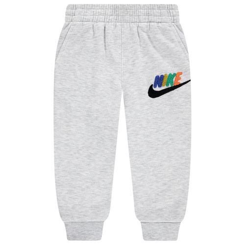 Nike Kids' Club Graphic Joggers In Gray