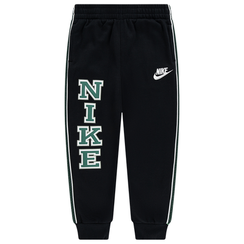 Nike Kids' Boys Preschool   P.e. Ft Joggers In Black