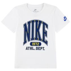 Boys' Preschool - Nike Giant Varsity T-Shirt - White/Fir