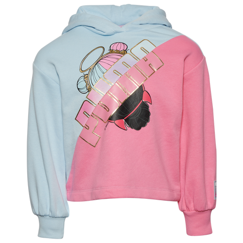 PUMA Girls Lol S S Fleece Hoodie