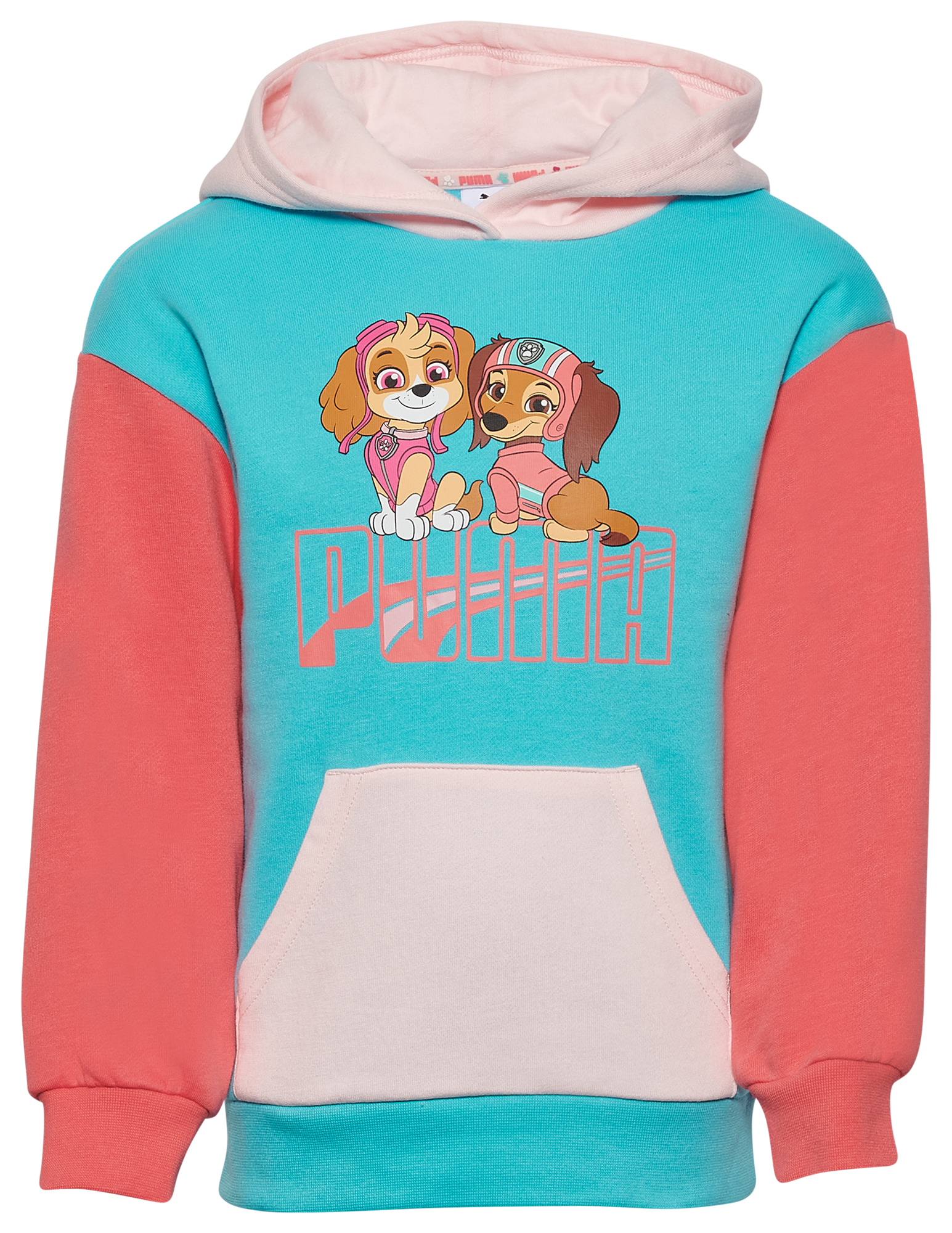 PUMA Paw Girls\' Patrol | Colorblock Preschool Hoodie Mall Foxvalley Fleece 