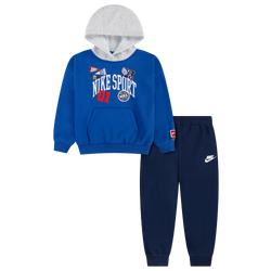 Boys' Infant - Nike NSW Multisport Fleece Set - Midnight Navy/Blue