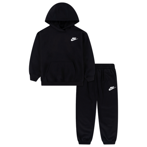 Boys Infant Nike Club Fleece Oversized Set - Boys' Infant Black/Black