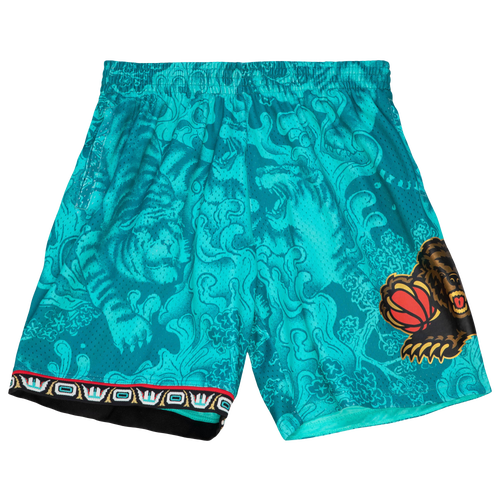 

Mitchell & Ness Mens Memphis Grizzlies Mitchell & Ness Grizzlies CNY Shorts - Mens Teal/Gold Size XXL