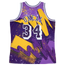 Mitchell & Ness Lakers Hyp Hoops Jersey - Men's Purple/Multi